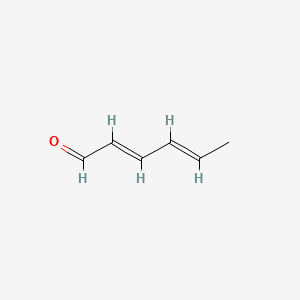 molecular formula C6H8O B3029854 Hexa-2,4-dienal CAS No. 80466-34-8