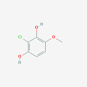 molecular formula C7H7ClO3 B3029886 2-Chloro-4-methoxybenzene-1,3-diol CAS No. 81742-06-5