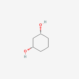 molecular formula C6H12O2 B3029893 cis-1,3-Cyclohexanediol CAS No. 823-18-7