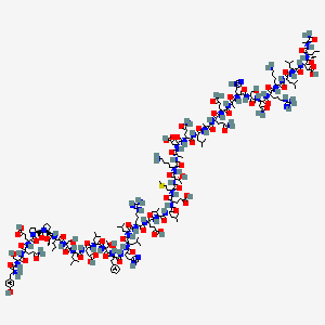 molecular formula C214H348N60O65S B3029927 [Tyr0] Corticotropin Releasing Factor, ovine CAS No. 83930-34-1