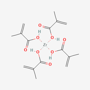 molecular formula C16H24O8Zr B3029930 2-Methylprop-2-enoic acid;zirconium CAS No. 84057-81-8