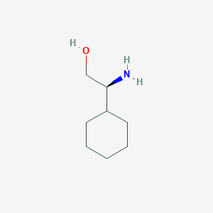 molecular formula C8H17NO B3029948 (S)-2-Amino-2-cyclohexylethanol CAS No. 845714-30-9
