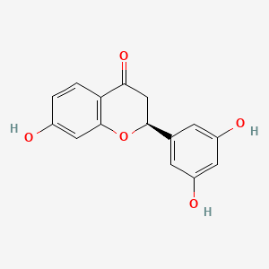molecular formula C15H12O5 B3029955 7,3',5'-Trihydroxyflavanone CAS No. 847375-46-6