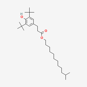 11-Methyldodecyl 3-(3,5-di-tert-butyl-4-hydroxyphenyl)propanoate