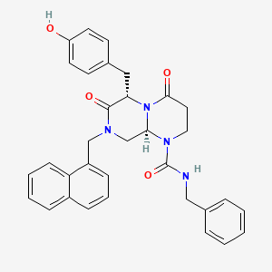 molecular formula C33H32N4O4 B3029957 ICG-001 CAS No. 847591-62-2