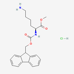 molecular formula C22H27ClN2O4 B3029958 Fmoc-Lys-OMe.HCl CAS No. 847658-45-1
