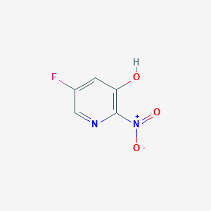 molecular formula C5H3FN2O3 B3029961 5-Fluoro-2-nitropyridin-3-ol CAS No. 847902-56-1
