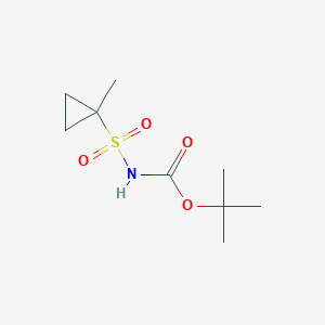 Carbamic acid, [(1-methylcyclopropyl)sulfonyl]-, 1,1-dimethylethyl ester
