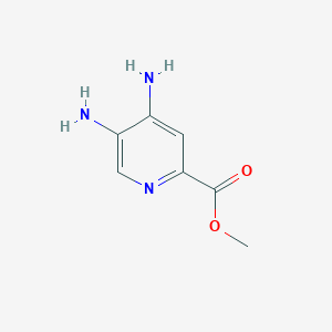 molecular formula C7H9N3O2 B3029989 Methyl 4,5-diaminopicolinate CAS No. 850689-13-3