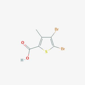 molecular formula C6H4Br2O2S B3030015 4,5-Dibromo-3-methylthiophene-2-carboxylic acid CAS No. 854626-32-7