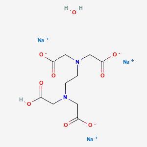 molecular formula C10H13N2Na3O8 B3030031 Edetate Trisodium CAS No. 85715-60-2