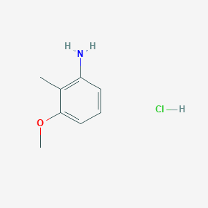 molecular formula C8H12ClNO B3030032 盐酸2-甲基-3-甲氧基苯胺 CAS No. 857195-15-4