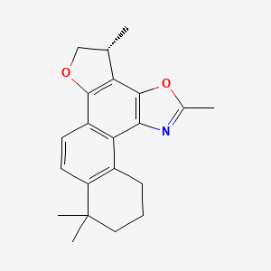 molecular formula C21H23NO2 B3030073 Salvianan CAS No. 862832-46-0