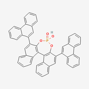 13-hydroxy-10,16-di(phenanthren-9-yl)-12,14-dioxa-13λ5-phosphapentacyclo[13.8.0.02,11.03,8.018,23]tricosa-1(15),2(11),3,5,7,9,16,18,20,22-decaene 13-oxide