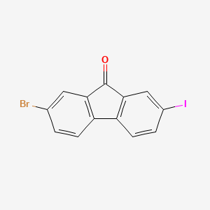2-Bromo-7-iodofluoren-9-one