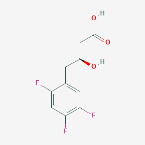 (S)-3-Hydroxy-4-(2,4,5-trifluorophenyl)butanoic acid