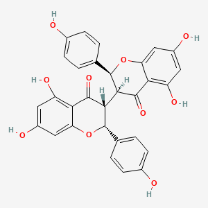 molecular formula C30H22O10 B3030143 Isoneochamaejasmin A 