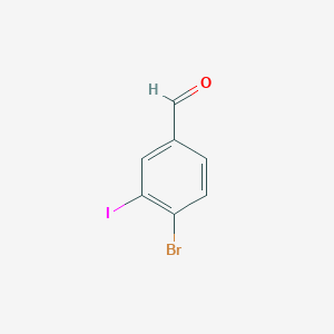 molecular formula C7H4BrIO B3030158 4-Bromo-3-iodobenzaldehyde CAS No. 873387-81-6