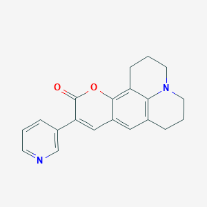 molecular formula C20H18N2O2 B3030160 Coumarin 510 CAS No. 87349-92-6