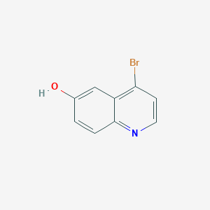 molecular formula C9H6BrNO B3030181 4-Bromoquinolin-6-ol CAS No. 876491-87-1