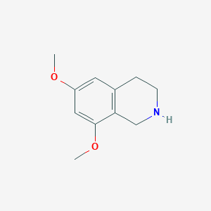 molecular formula C11H15NO2 B3030212 6,8-Dimethoxy-1,2,3,4-tetrahydroisoquinoline CAS No. 88207-92-5