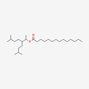 3-Isoamyl-6-methyl-2-heptyl myristate