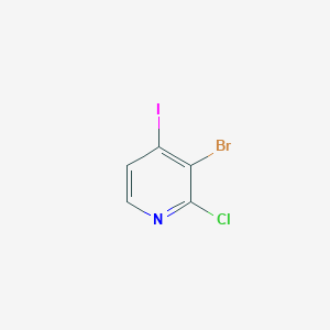 molecular formula C5H2BrClIN B3030223 3-Bromo-2-chloro-4-iodopyridine CAS No. 884494-53-5