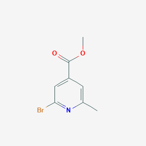 Methyl 2-Bromo-6-methylisonicotinate