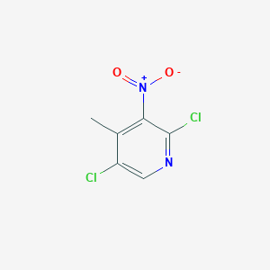 molecular formula C6H4Cl2N2O2 B3030227 2,5-Dichloro-3-nitro-4-picoline CAS No. 884495-05-0