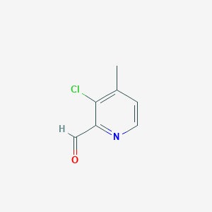 molecular formula C7H6ClNO B3030231 3-Chloro-4-methylpicolinaldehyde CAS No. 884495-43-6