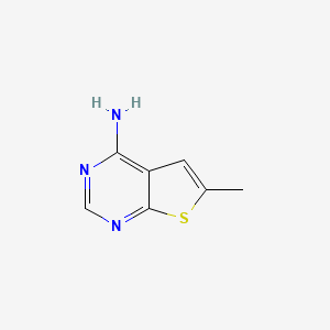 B3030243 6-Methylthieno[2,3-D]pyrimidin-4-amine CAS No. 885269-52-3