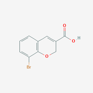B3030247 8-Bromo-2H-chromene-3-carboxylic acid CAS No. 885270-74-6