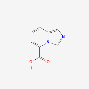 molecular formula C8H6N2O2 B3030258 Imidazo[1,5-a]pyridine-5-carboxylic acid CAS No. 885276-19-7
