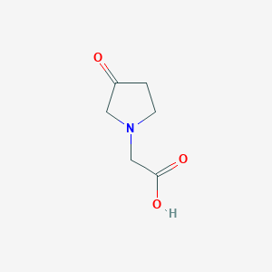 molecular formula C6H9NO3 B3030262 (3-Oxo-pyrrolidin-1-YL)-acetic acid CAS No. 885277-96-3