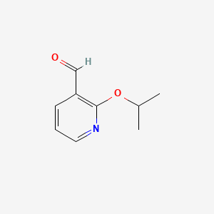 molecular formula C9H11NO2 B3030264 2-Isopropoxynicotinaldehyde CAS No. 885278-10-4
