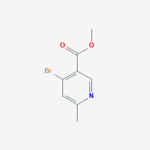 molecular formula C8H8BrNO2 B3030299 Methyl 4-bromo-6-methylnicotinate CAS No. 886372-03-8