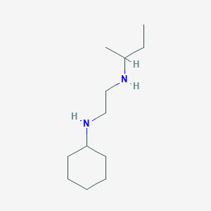 molecular formula C12H26N2 B3030302 N-2-Butyl-N'-cyclohexyl ethylenediamine CAS No. 886500-62-5