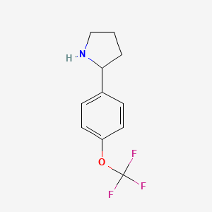 2-(4-(Trifluoromethoxy)phenyl)pyrrolidine