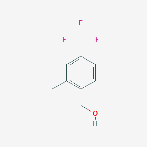 molecular formula C9H9F3O B3030341 2-Methyl-4-(trifluoromethyl)benzyl alcohol CAS No. 888739-68-2