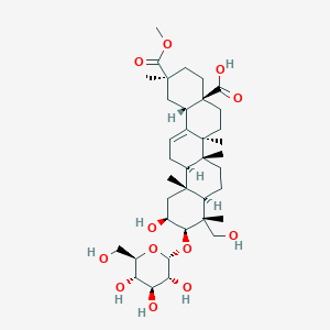 molecular formula C37H58O12 B3030390 esculentosideD CAS No. 89808-50-4