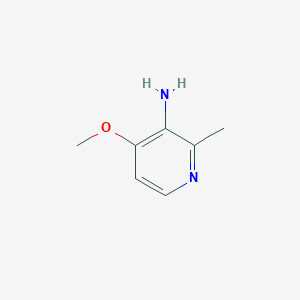 molecular formula C7H10N2O B3030393 4-methoxy-2-methylpyridin-3-amine CAS No. 89943-08-8