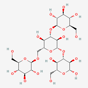 molecular formula C24H42O21 B3030429 Schizophyllan CAS No. 9050-67-3