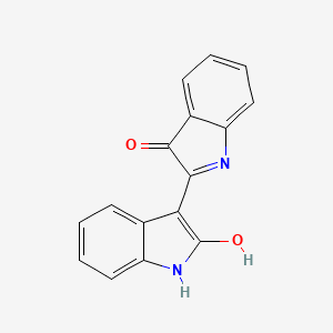 molecular formula C16H10N2O2 B3030442 Indirubin (Standard) CAS No. 906748-38-7