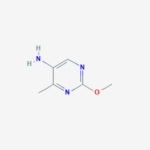 molecular formula C6H9N3O B3030449 2-Methoxy-4-methylpyrimidin-5-amine CAS No. 908099-97-8