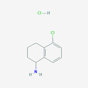 5-Chloro-1,2,3,4-tetrahydronaphthalen-1-amine hydrochloride