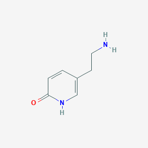 molecular formula C7H10N2O B3030466 5-(2-Aminoethyl)pyridin-2(1H)-one CAS No. 910400-60-1