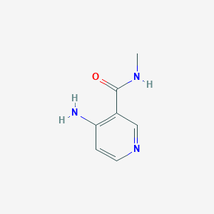 molecular formula C7H9N3O B3030468 4-Amino-N-methylnicotinamide CAS No. 910656-00-7