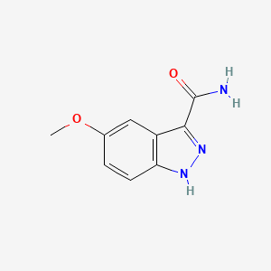 5-methoxy-1H-indazole-3-carboxamide