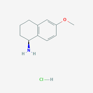 (s)-6-Methoxy-1,2,3,4-tetrahydronaphthalen-1-amine hydrochloride