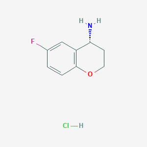 (R)-6-fluorochroman-4-amine hydrochloride